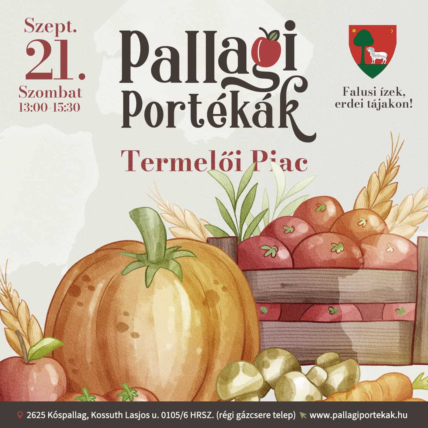 Pallagi Portékák – Szeptemberi Piac