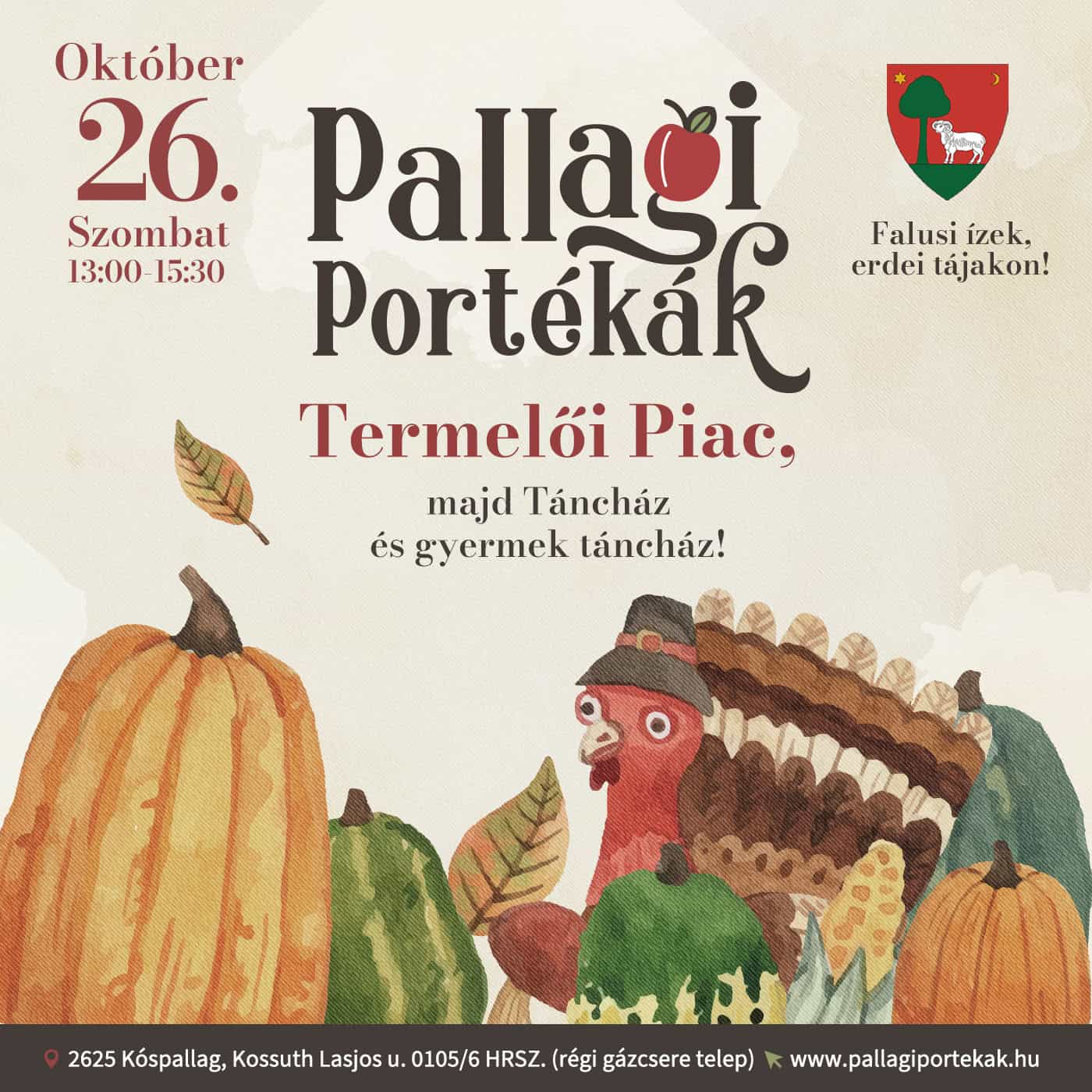 Pallagi Portékák – Októberi Piac