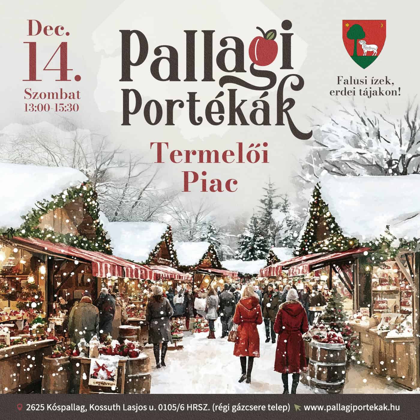 Pallagi Portékák – Decemberi Piac