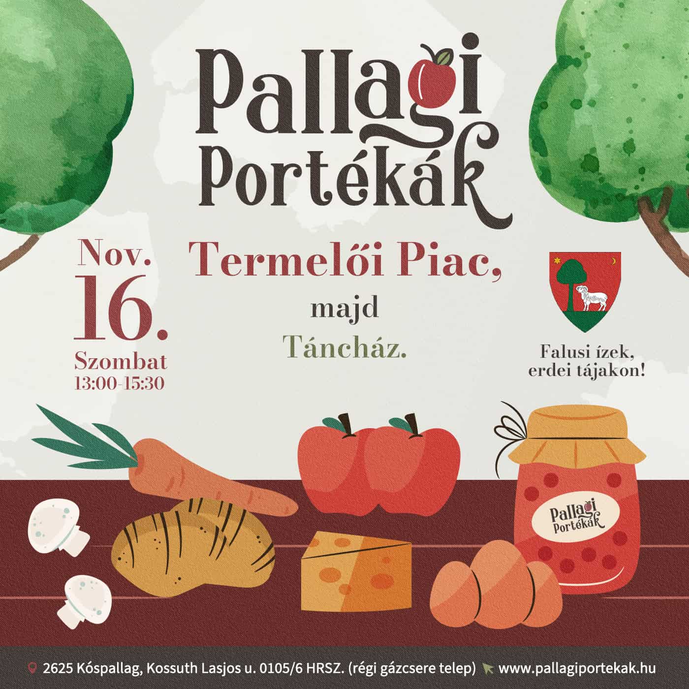 Pallagi Portékák – Novemberi Piac