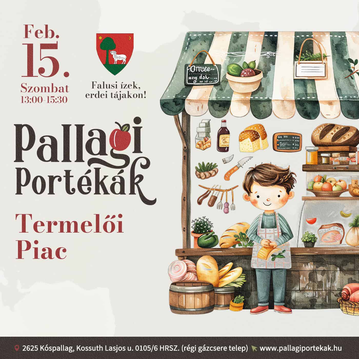 Pallagi Portékák – Februári Piac