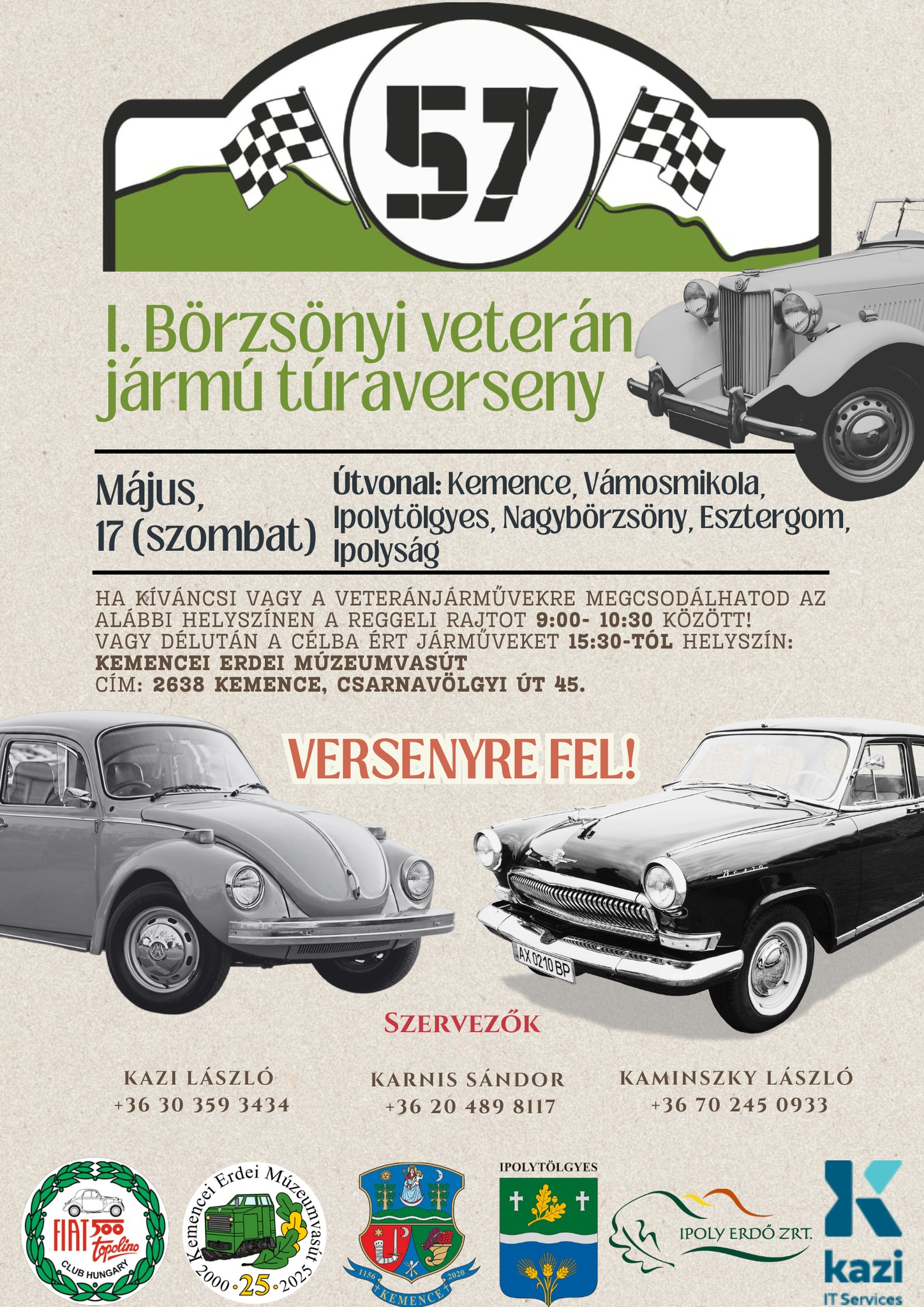 I. Börzsönyi veterán jármű túraverseny