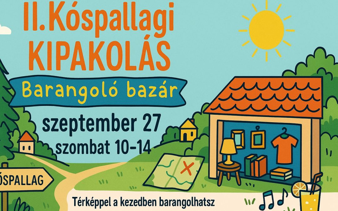 II. Kóspallagi Kipakolás – Garázsvásárok Napja