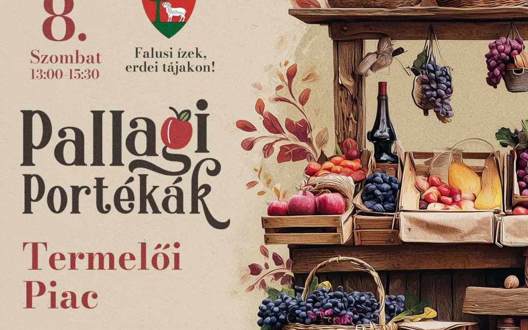 Pallagi Portékák – Novemberi piac